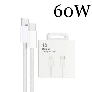 iPhone 15 USB-C Charger Cable (60W)(PACKAGED)