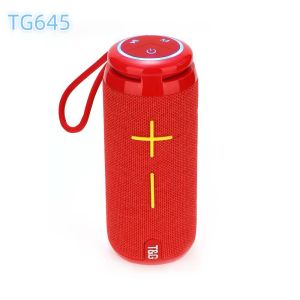Outdoor Waterproof Sports Portable Wireless HIFI Bass Speaker - Red