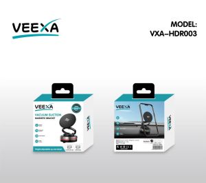 Veexa Car Holder Magnetic Bracket Vaccum Suction Magnetic Bracket 360 Rotatable Use (VXA-HDR003)
