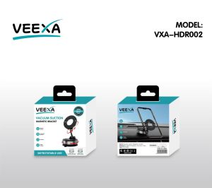 Veexa Car Holder Magnetic Bracket Vaccum Suction Magnetic Bracket 360 Rotatable Use (VXA-HDR002)