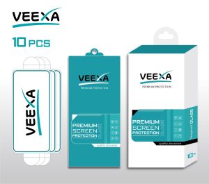 Veexa Premium Tempered Glass For Samsung S26 (10 Pack) (Clear)