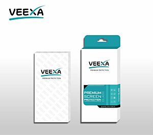 Veexa Premium Tempered Glass For iPhone 15 Plus/ 16 Plus (Retail Pack) (Clear)