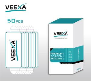 Veexa Premium Tempered Glass For Samsung S25 Ultra (50 Pack) (Clear)