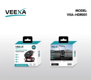 Veexa Car Holder Magnetic Bracket Vaccum Suction Magnetic Bracket 360 Rotatable Use (VXA-HDR001)