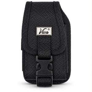 I730 Vertical Rugged Pouch With Front Buckle (Small Flip Phone)