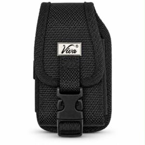 HD2 Rugged Velcro Pouch With Front Buckle (Small Phone Like iPhone X Or Smaller)