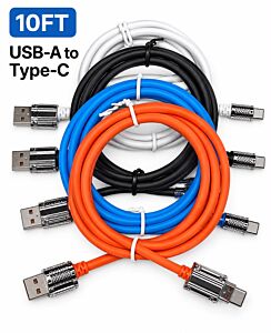 USB-A To Type-C Cable (10FT)