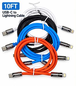 USB-C To Lightning Cable (10FT)