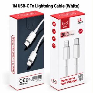 1M Usb-C To Lightning Cable (White)