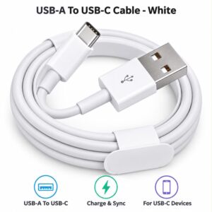 USB-A To Type-C 1M (3.28 Feet) Cable (Loose)