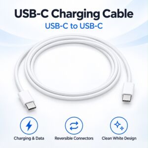 USB-C To Type-C 1M (3.28 Feet) Cable (Loose)