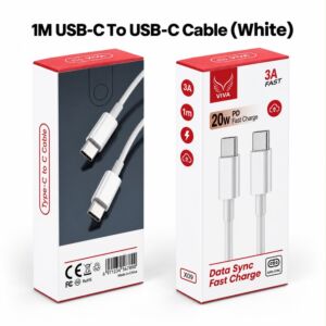 1M Usb-C To Type-C Cable (White)