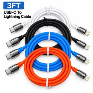 USB-C To Lightning Cable (3FT)
