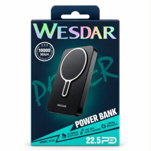 10000MAh Aluminum Alloy Magnetic Wireless Fast Charge Power Bank