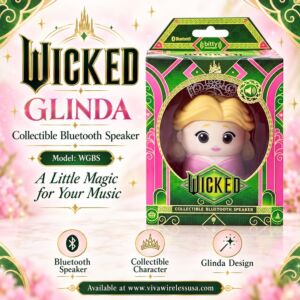 Wicked Glinda Bluetooth Speaker – Magical Sound in a Compact Design