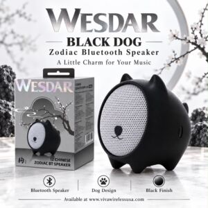 Bluetooth Speaker Black Dog