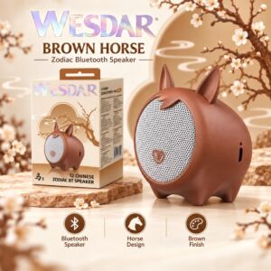 Bluetooth Speaker Brown Horse