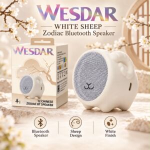 Bluetooth Speaker White Sheep