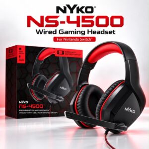 NYKO SWITCH HDST NS4500
BLACK/RED - NSW