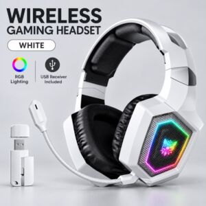 Three Mode Wireless Headphone - GT806 White