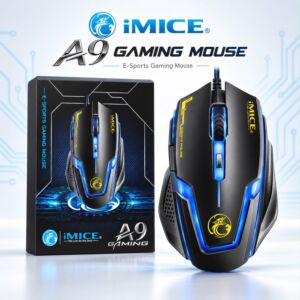E-sports Gaming Mouse - Blue