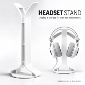 Headphone Stand - White