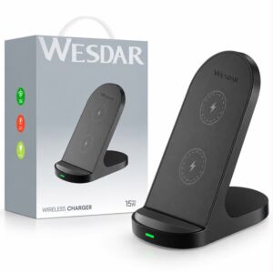Wesdar 15W Fixed Wireless Desktop Phone Charger