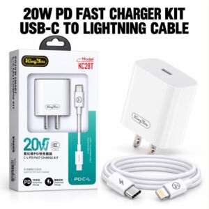 2IN1PD 20W House Adapter + USB-C To iPhone Cable 