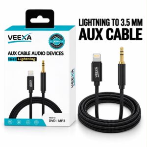 Veexa Woven iPhone Aux Cable