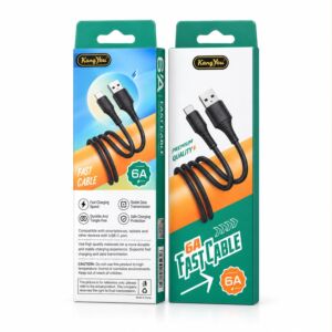 6'A Soft Wire Fast Charger Cable USB To iPhone