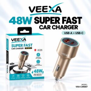 Veexa 48W Super Fast Car Charger -007