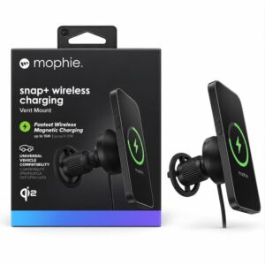 Mophie Snap+ Wireless Charging Vent Mount – 15W