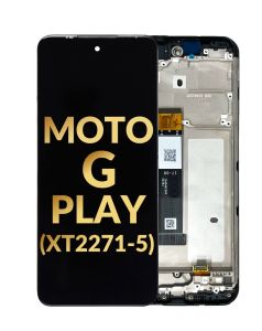 LCD Assembly With Frame For Motorola G Play (XT2271-5 | 2023)