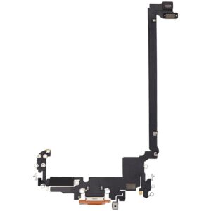 (Premium) Charging Port Flex Cable for IP 17 Pro Max (US Version) - Cosmic Orange