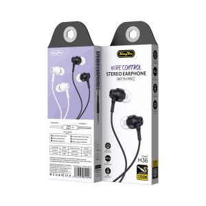 Wire Control Stereo EarPhone With Mic